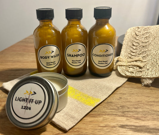 Fun & Modern Travel Trio + Travel Candle